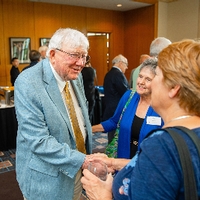 President Emeritus Don Lubbers and guests at Retiree Reception 2018